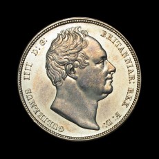 William IV halfcrown obverse