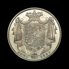 William IV halfcrown reverse