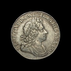 George I shilling obverse
