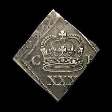 Charles I halfcrown obverse