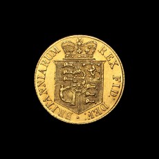 George III half sovereign reverse