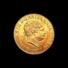 1818 sovereign obverse