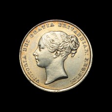 Victoria shilling obverse