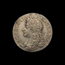 James II sixpence obverse