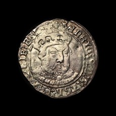 Henry VIII groat obverse