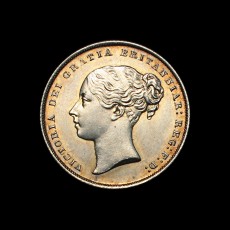 Victoria shilling obverse