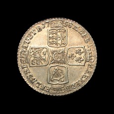 George II shilling reverse