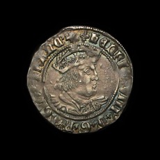 Henry VIII groat obverse
