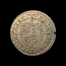 Charles I sixpence reverse