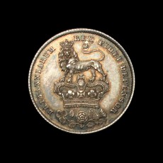 1826 proof shilling reverse