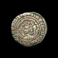 David II halfgroat obverse