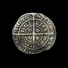 David II halfgroat reverse