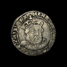 Henry VIII groat obverse