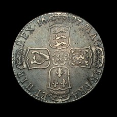 William III halfcrown reverse