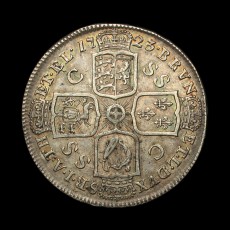 George I halfcrown reverse