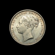 Victoria shilling obverse