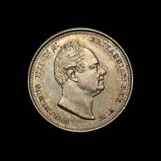 William IV shilling obverse