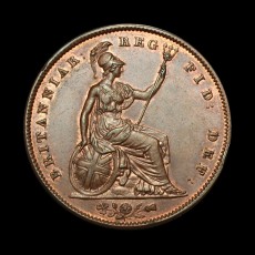 1841 penny reverse
