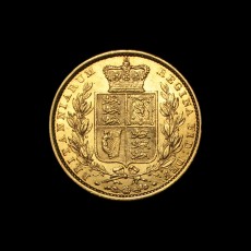 1851 sovereign reverse