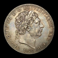 George III crown obverse
