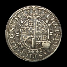 Charles halfcrown reverse