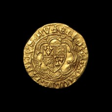 Edward III quarter noble obverse