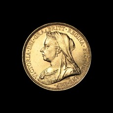 1895 sovereign obverse