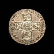 George II shilling reverse