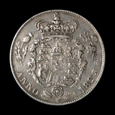 George IV 1823 first reverse halfcrown reverse