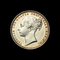 Victoria shilling obverse