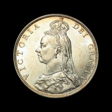 Victoria florin obverse