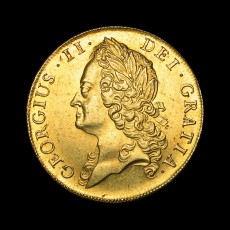 George II two guineas obverse
