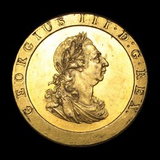 George III penny obverse