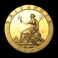 George III penny reverse