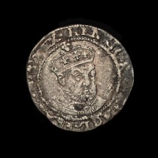 Henry VIII groat obverse