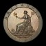 George III proof penny obverse