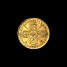 George I quarter guinea obverse