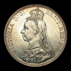 1887 crown obverse