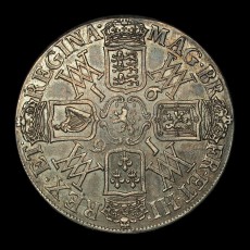 William and Mary crown reverse