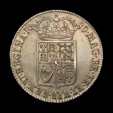 William Mary and halfcrown reverse