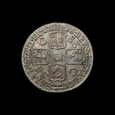 George I sixpence reverse