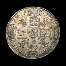 William III halfcrown reverse
