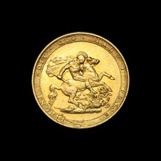1818 sovereign reverse