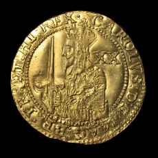 Charles I unite obverse
