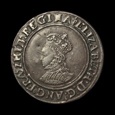 Elizabeth I shilling obverse