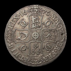 Charles II crown reverse