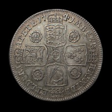 George II halfcrown reverse