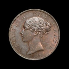 Victoria Halfpenny Obverse