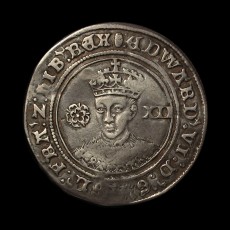 Edward VI shilling obverse
