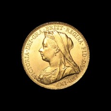 1900 sovereign obverse